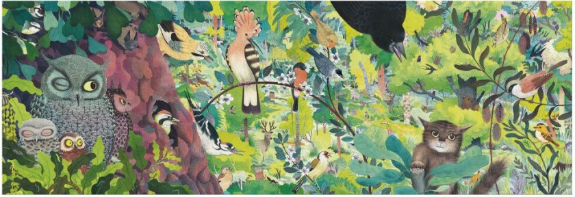 Puslespill - 1000 Brikker - Ugler And Birds - - OneSize - Puslespill