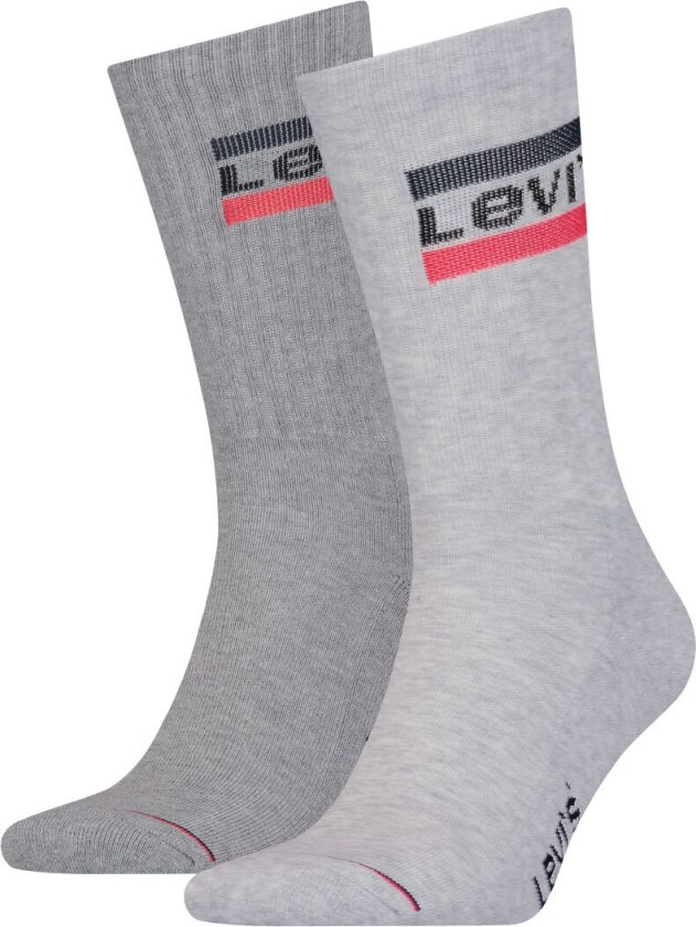 Sokker - 2-pack - Regular Fit - Grey Combo - - 35/38 - Sokker
