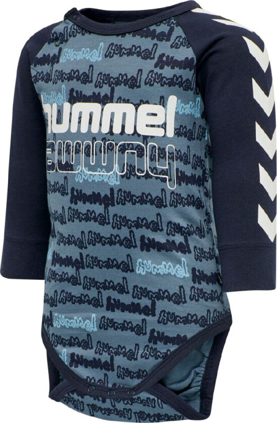 Body I/e - hmlBilly - China Blue - - 3 år (98) - Langermet Body