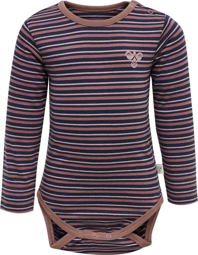 Body L/æ - HmlSølv - Rose Taupe - - 62 - Langermet Body