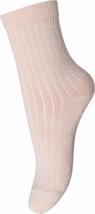 Sokker - Rib - Rose Dust - - 19/21 - Sokker