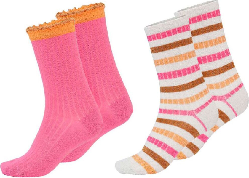 Sokker - 2-pack - Nomi - Boblegummi - - 17/19 - Sokker