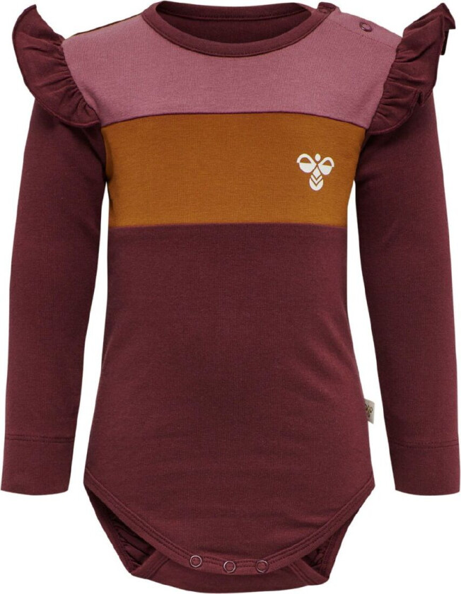 Body I/e - hmlSolnedgang - Chocolate Trøffel - - 3 år (98) - Langermet Body