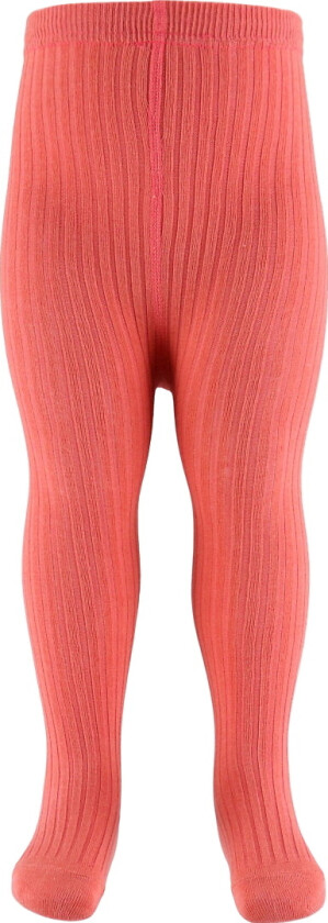 Strømpebukser - Rib - Faded Rose - - 80/86 - Strømpebukser