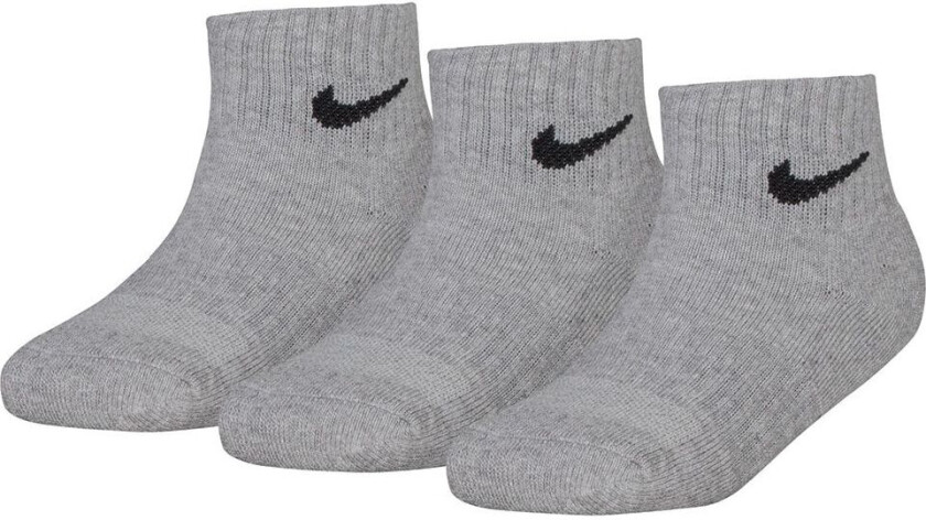 Sokker - Ytelse Basic - 3-pack - Dark Grey Heather - - 23,5/27 - Sokker