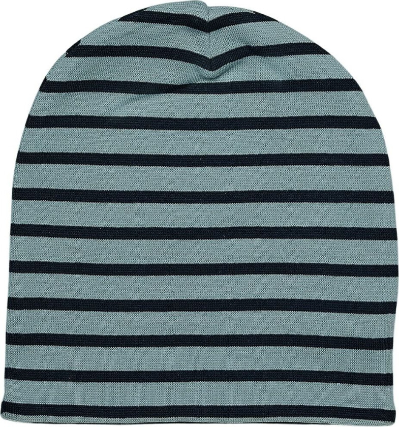 Hatt - 2-lags - Blå Stripet - - 9-24 md - Lue