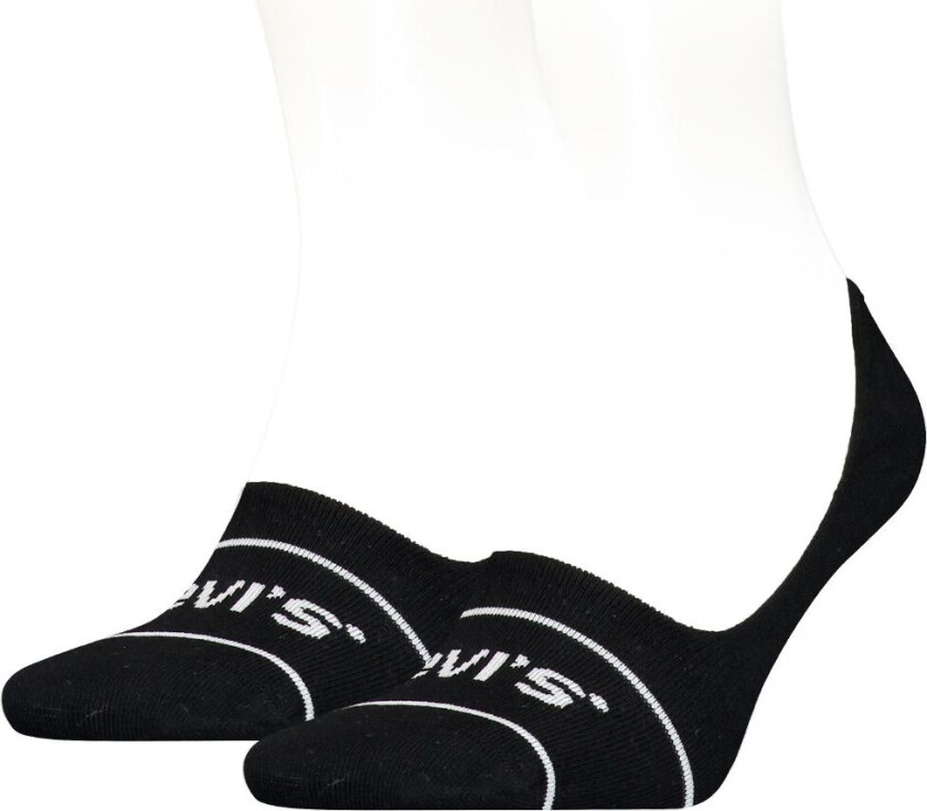 Fotball - 2-pack - Low Rise - Svart - - 35/38 - Sokker