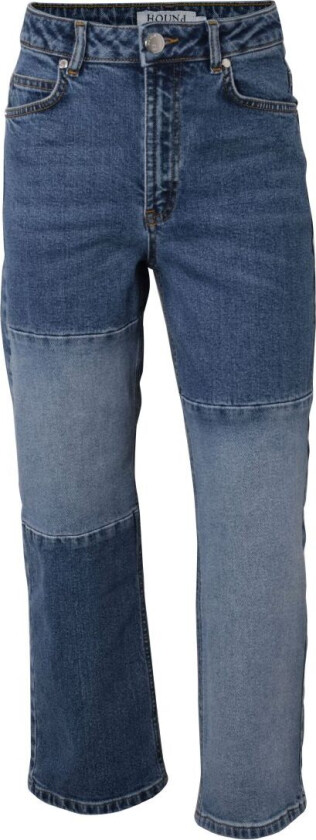 Jeans - Patch - Medium+ Blue Brukt - - 12 år (152) - Jeans