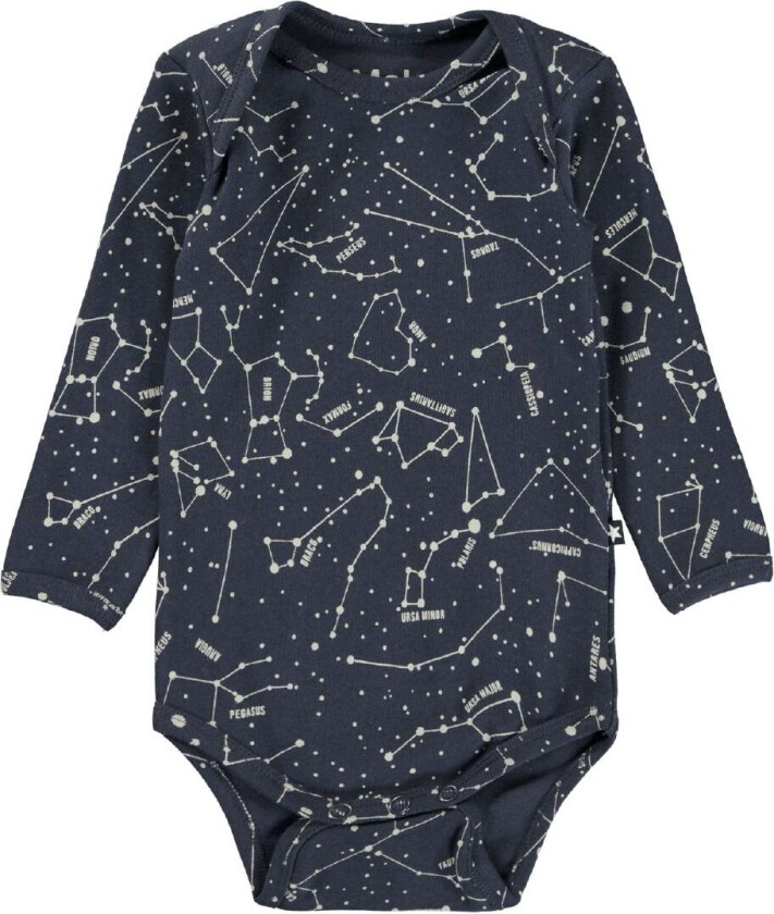 Body L/æ - Faros - Stjernekart - - 68 - Langermet Body