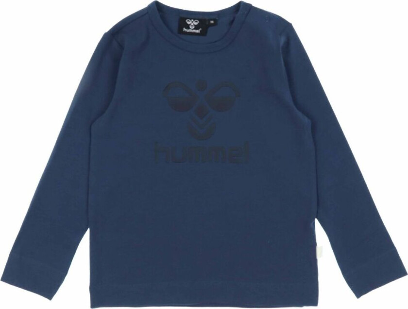 Genser - hmlSteen - Ensign Blue m. Logo - - 74 - Genser