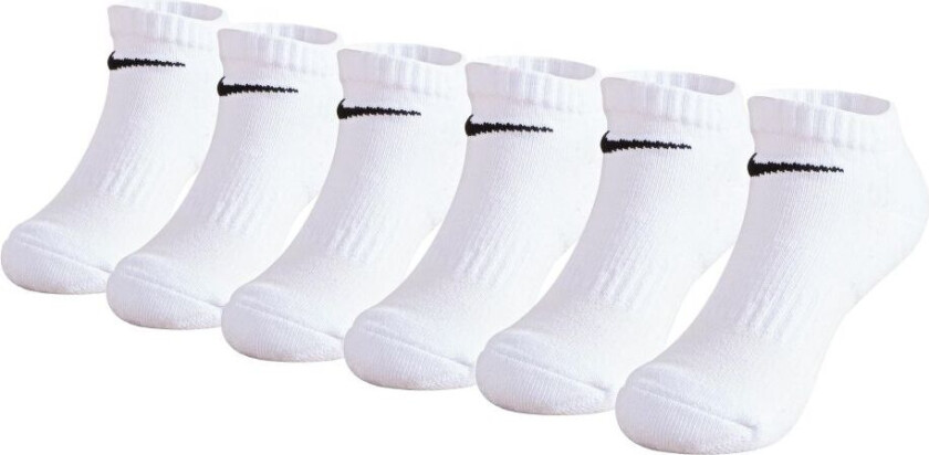 Sokker - Ytelse Basic Lav - 6-pack - Hvit - - 27/35 - Sokker