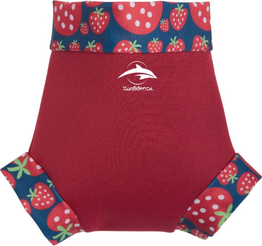 Svømmebleie - UV50+ - Nappy E-Flex - Strawberry - - 9-12 md - Svømmebleie