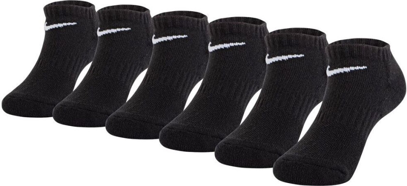 Sokker - Ytelse Basic Lav - 6-pack - Svart - - 27/35 - Sokker