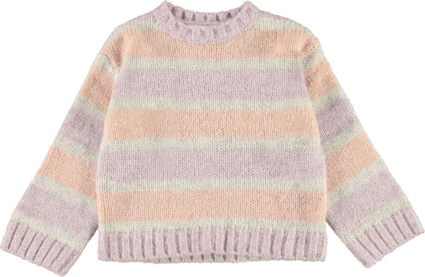 Genser - Ull/Akryl - Gertina - Bred Pastel - - 15-16 år (170-176) - Genser