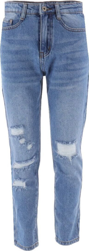Jeans - Mom Destroy - Premium Blue - - 15 år (170) - Jeans