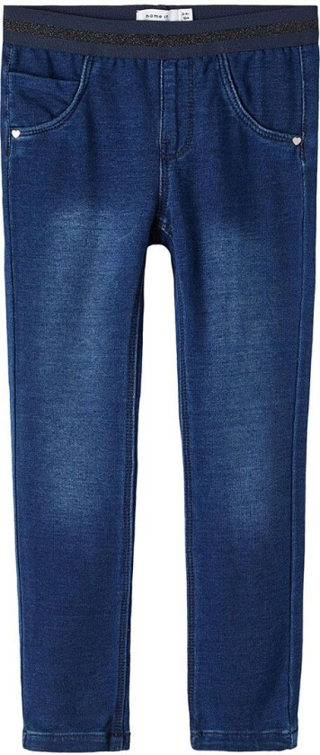 Leggings - Noos - NmfSalli - Dark Blue Denim/Dark Safir - - 68 - Leggings