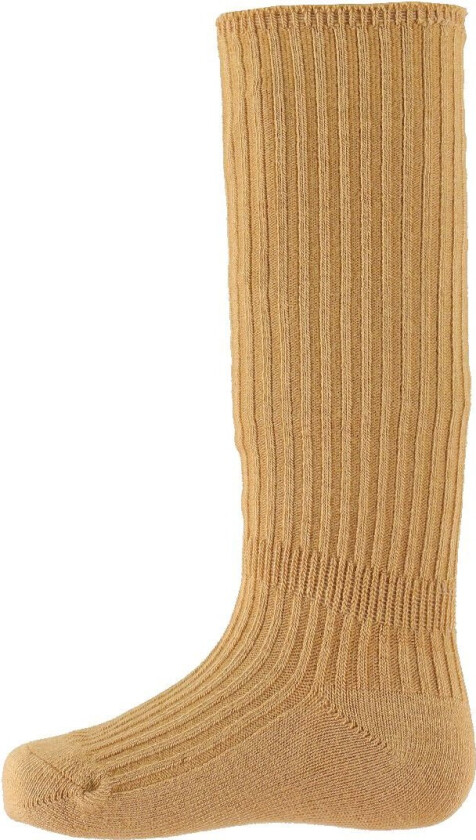 Sokker - Rib - Fosu - Bambus - Kanel - - 14/16 - Sokker