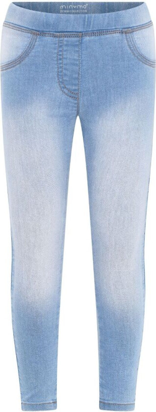 Jeggings - Slim Fit - Light Dusty Blue - - 8 år (128) - Jeans