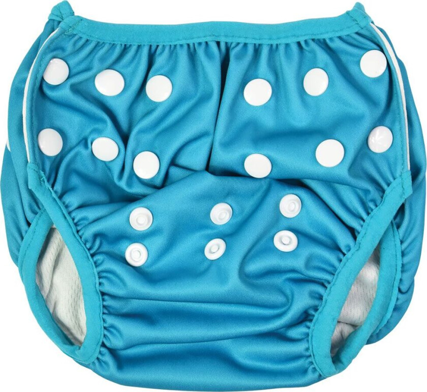 Svømmebleie - Svøm Nappy - Aqua - - 1-3 år (80-98) - Svømmebleie