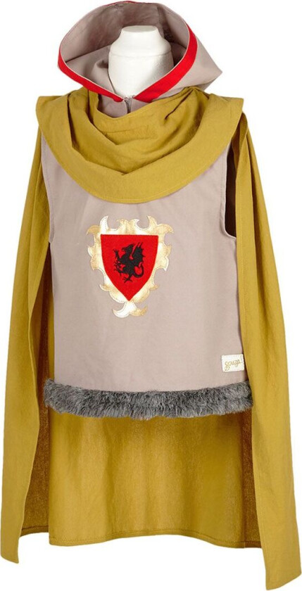 Kostymer - Ridder - Marcus - Gul/Grå - - 3-4 år (98-104) - Kostymer