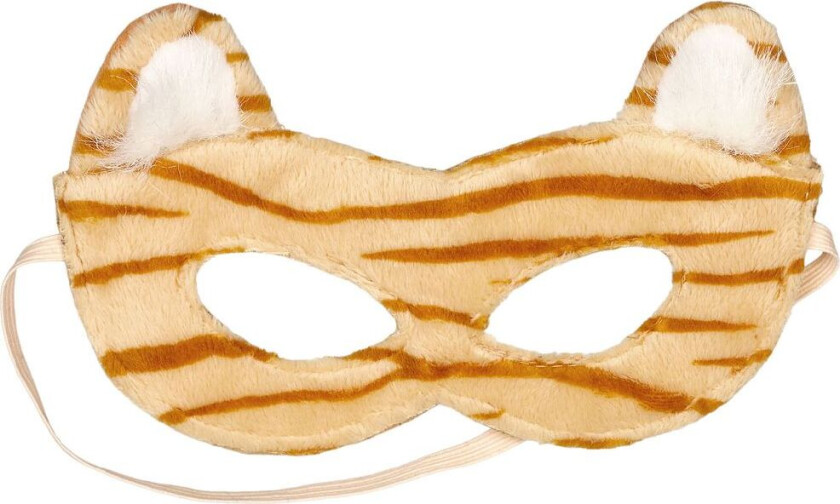 Kostymer - Maske - Tiger - Brun - - OneSize - Kostymer