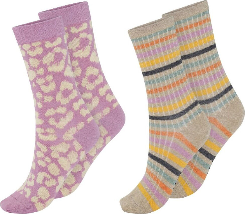 Sokker - 2-pack - Noml - Purple Jaguar - - 20/22 - Sokker