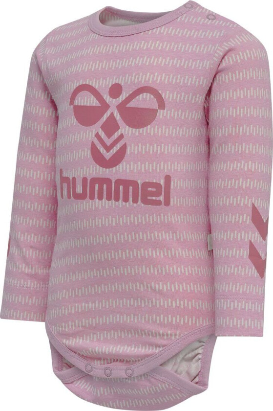 Body L/Æ - hmlEsme - Heather Rose - - 2 år (92) - Langermet Body