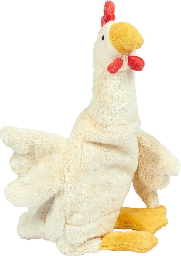 Varmepute - Liten - 39 cm - Høne - Hvit - - OneSize - Kosedyr