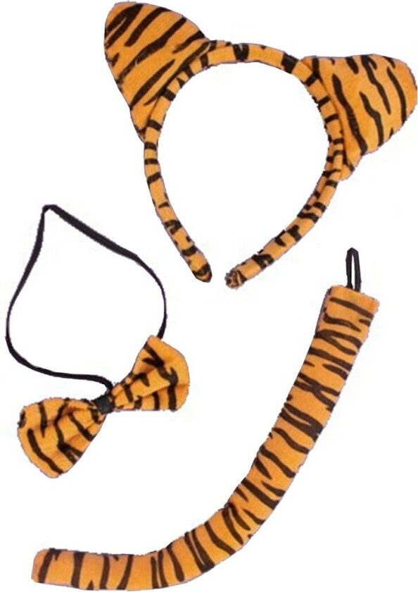 Kostymer - Ører/hale/Sløyfe - Tiger - - OneSize - Kostymer