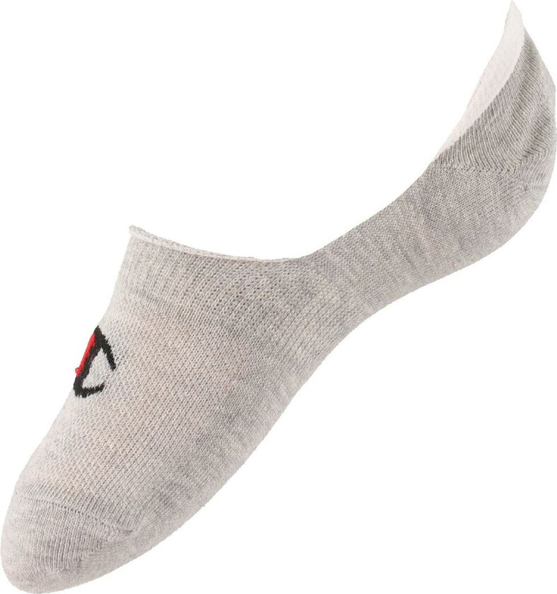 Fotball - 2-pack - Grå Melert m. Logo - - 43/46 - Sokker