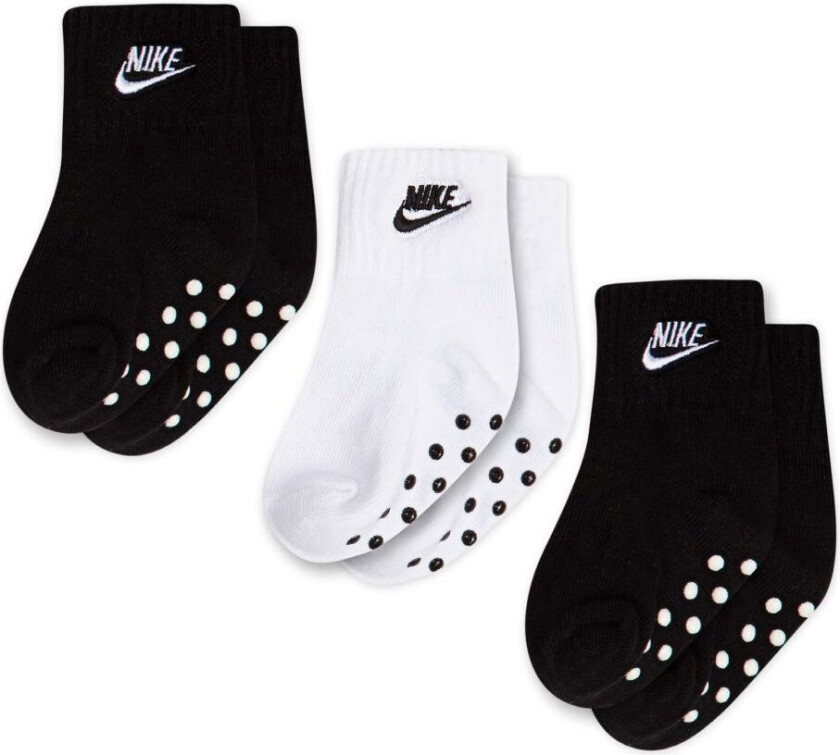 Sokker - Core Futura Gripper - 3-pack - Svart/Hvit - - 15 - Sokker