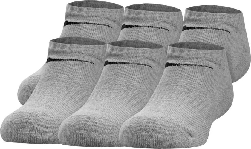 Sokker - Ytelse Basic Lav - 6-pack - Dark Grey - - 27/35 - Sokker