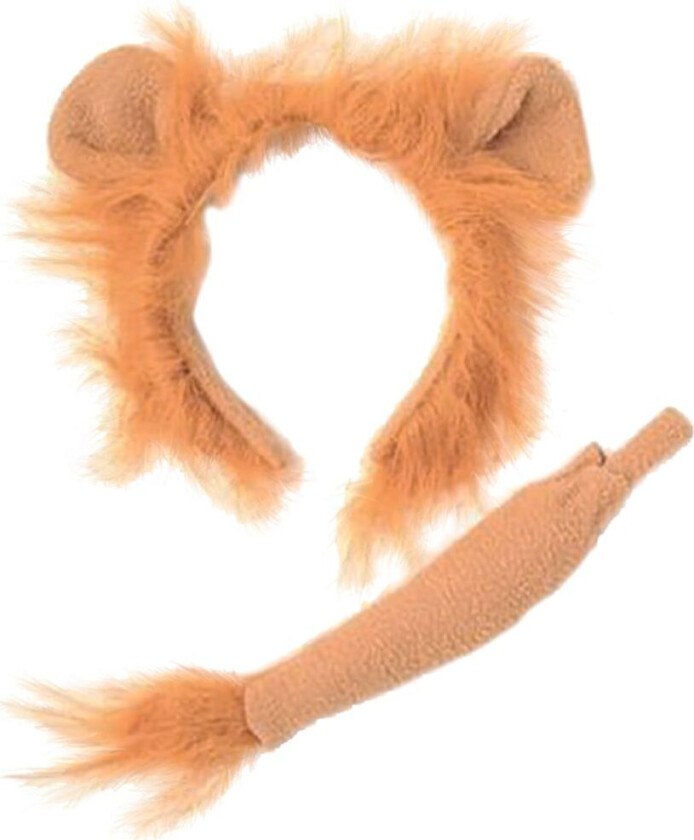 Kostymer - Hårbøyle/hale - Løve - - OneSize - Kostymer