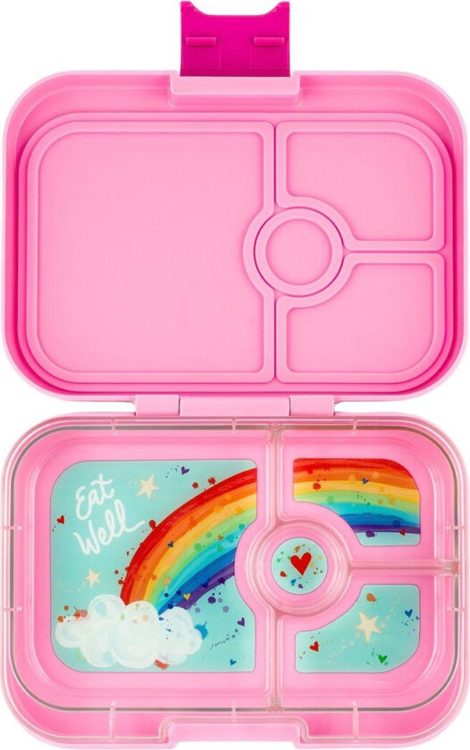 Matboks m. 4 Rum - Bento Panino - Power Rosa - - OneSize - Matboks