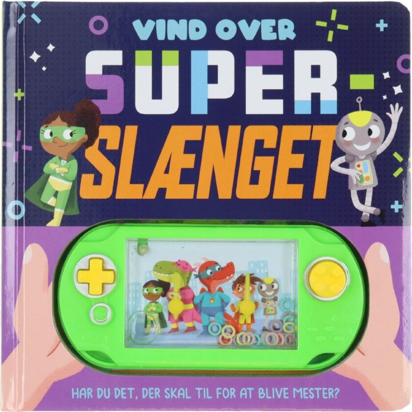 Bok m. Vannleker – Vinn over superslyngen – Dans - - OneSize - Aktivitetsbok