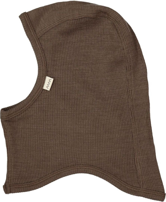Balaclava - Ull - Rib - 1-lag - Terre - - 62 - Balaclava - enkel