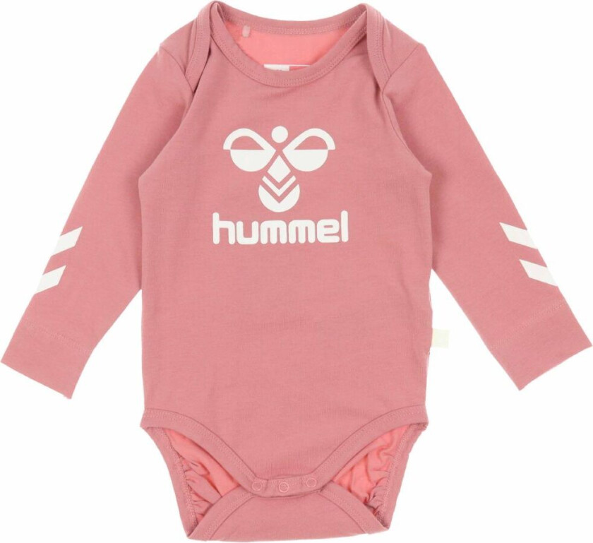 Body I/e - hmlMarie - Dusty Rose m. Logo - - 62 - Langermet Body