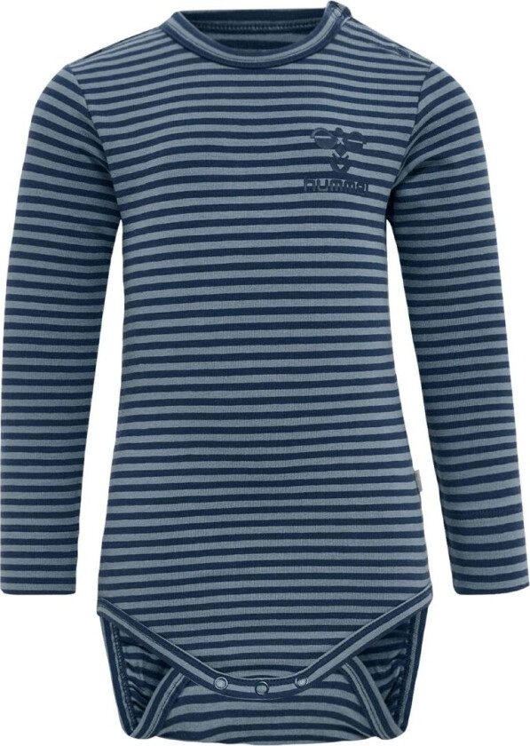 Body L/s - hmlMulle - Black Iris - - 62 - Langermet Body