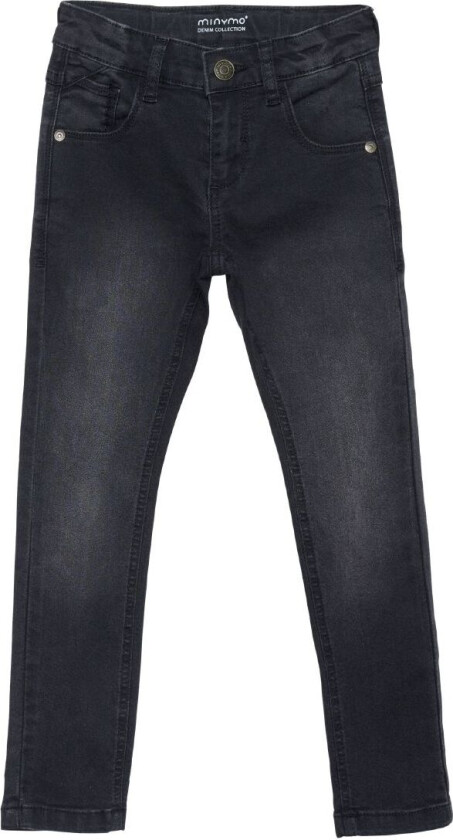 Jeans - Slim Fit - Grey Black - - 9 år (134) - Jeans