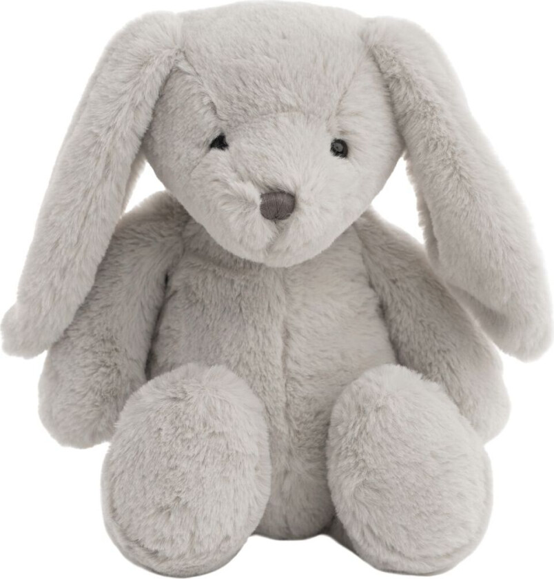 Kosedyr - 30 cm - Kanin - Lysegrå - - OneSize - Kosedyr