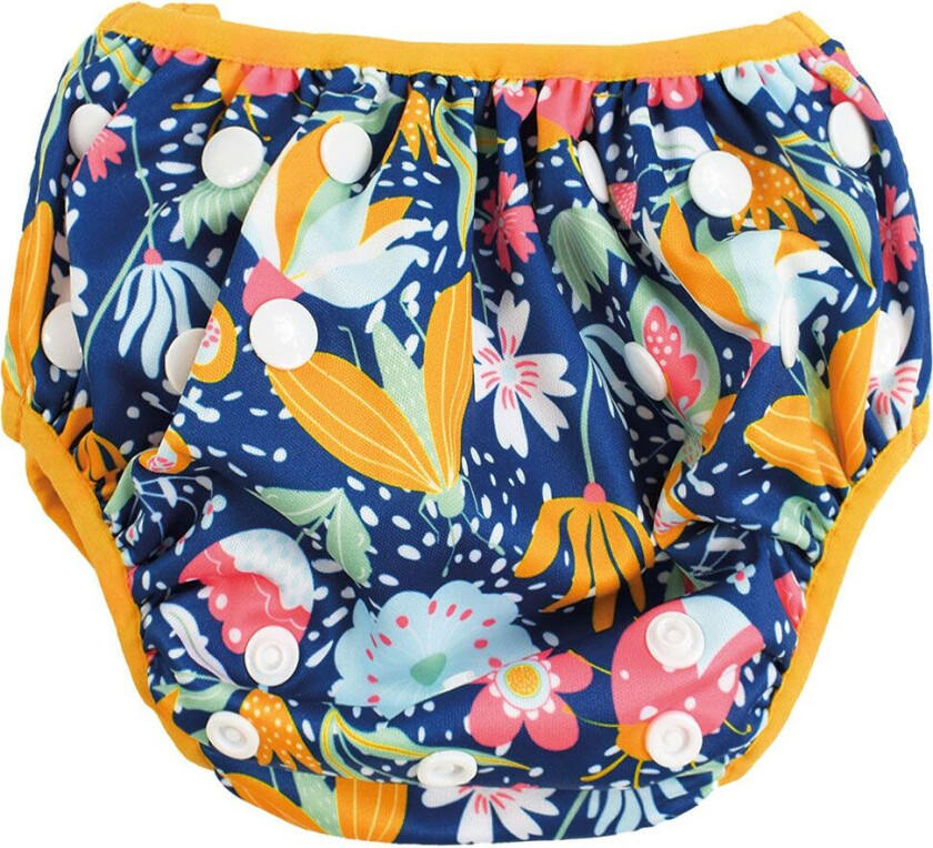 Svømmebleie - Svøm Nappy - Garden Delight - - 0-1 år (50-80) - Svømmebleie