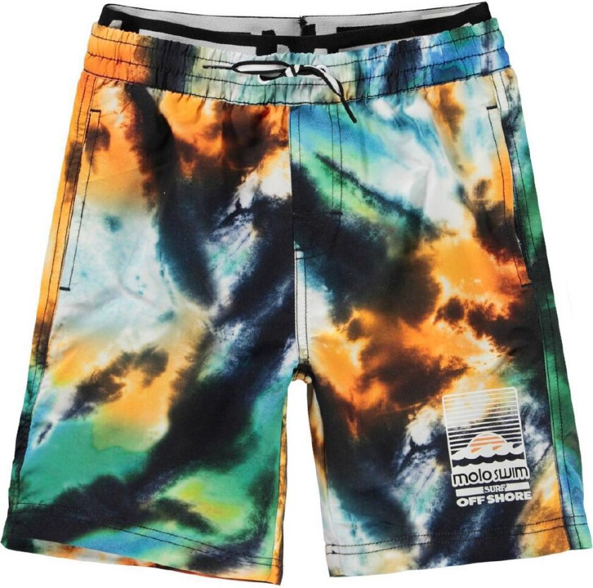 Badeshorts - UV50+ - Neal - Tie Dye Swim - - 2-3 år (92-98) - Badetøy