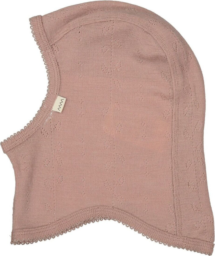 Balaclava - Ull - Pointelle - 1-lag - Brent Rose - - 68 - Balaclava - enkel