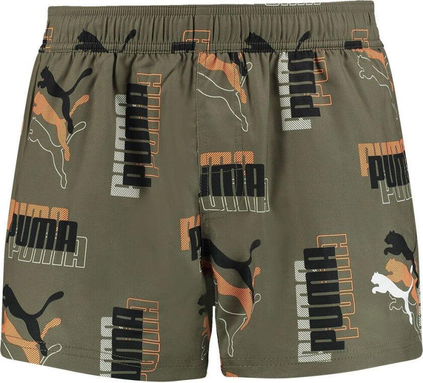 Badeshorts - Logo - Moss Green Combo - - M - Medium - Badetøy