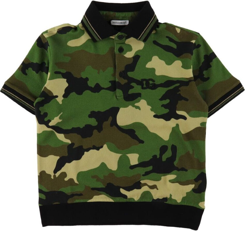 Polo - Gjenfødt til å leve - Camouflage - - 6 år (116) - Polo