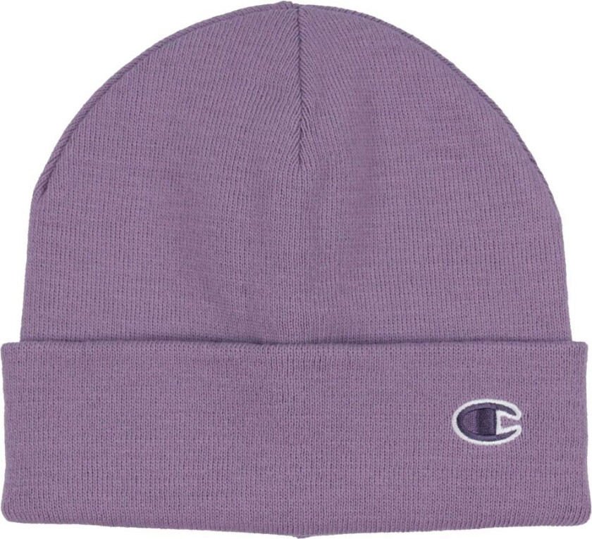 Lue - Strikk - Junior - 2-lags - Lilla - - OneSize - Lue