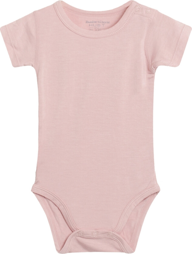 Body k/æ - Bue - Bambus - Rosa - - 62 - Kortermet body