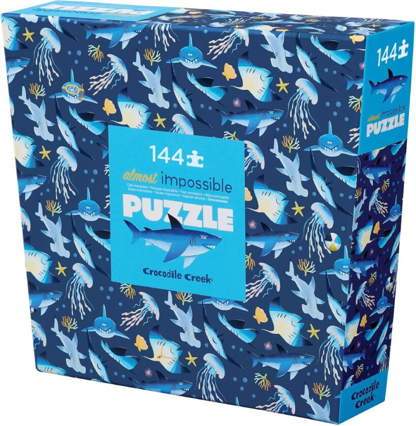 Puslespill - 144 Brikker - Nesten Umulig - Sh - - OneSize - Puslespill