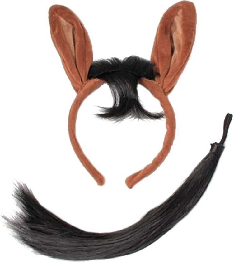 Kostymer - Hårbøyle/hale - Hest - - OneSize - Kostymer