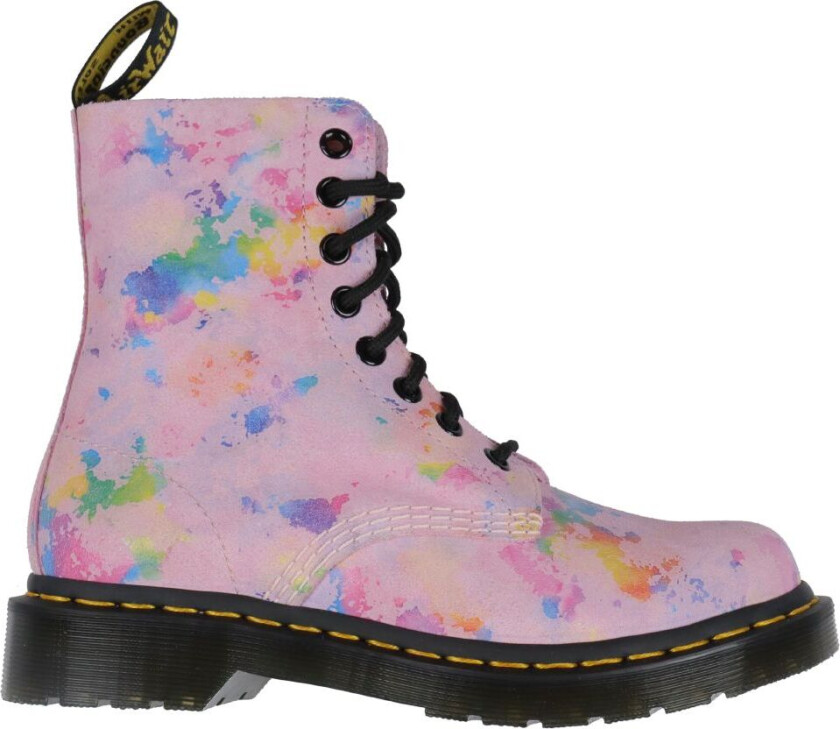 Støvler - 1460 Pascal - Rosa Rainbow Burst Suede - - 37 - Støvler
